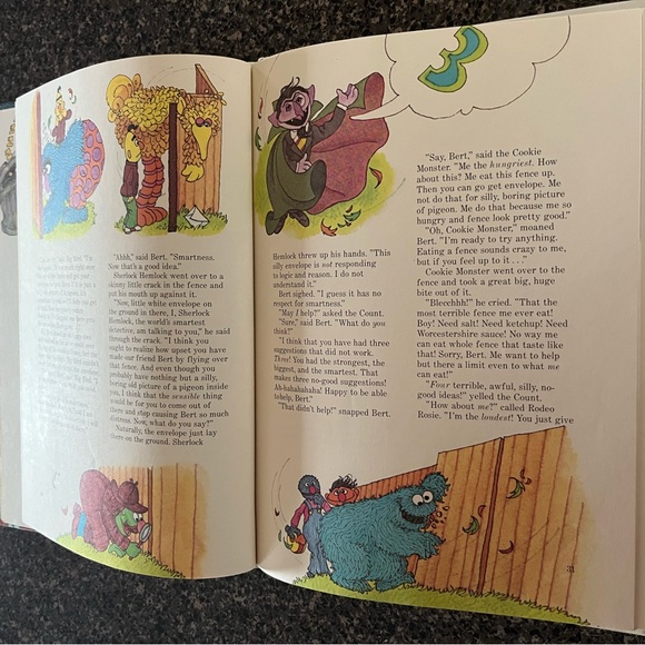 Vintage 1970’s Sesame Street Story Books | Set of 2 - Picture 11 of 13